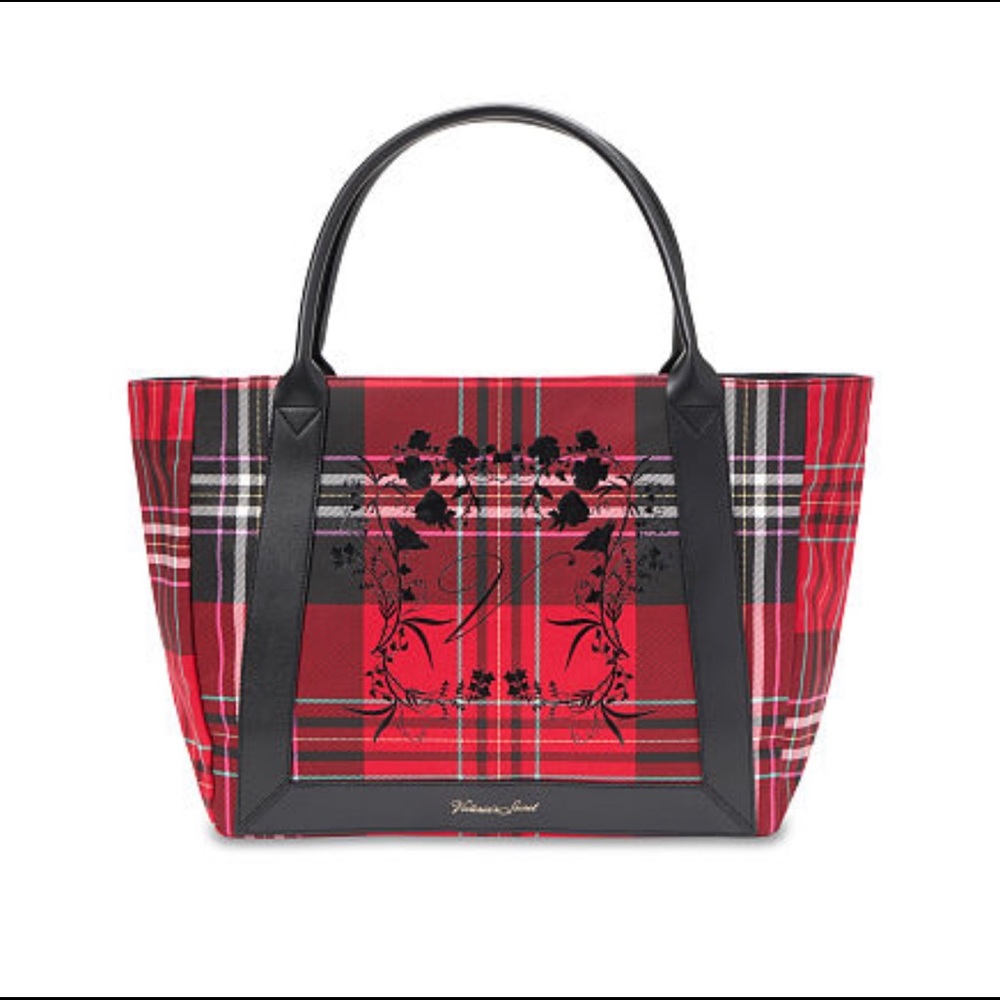 📌🆕 Victoria’s Secret • Plaid Tote